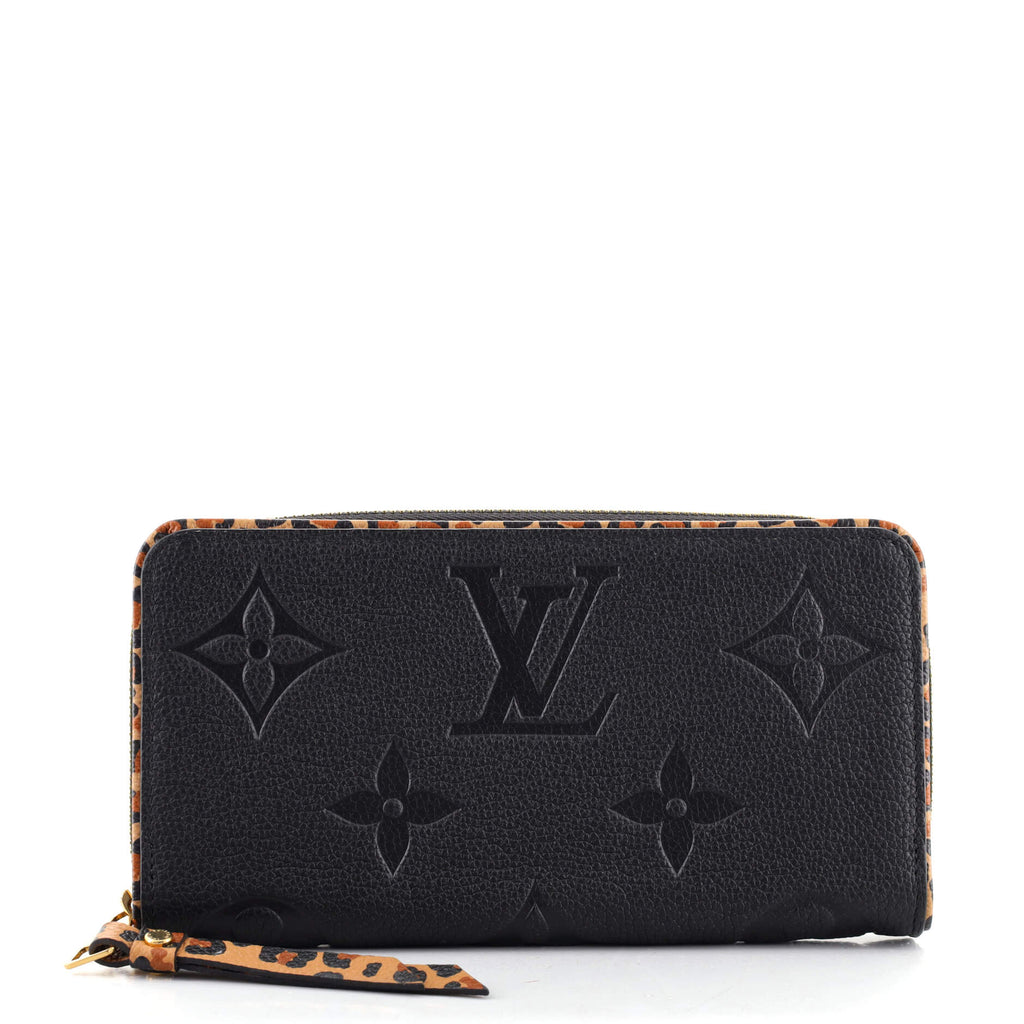 Louis Vuitton Zippy Wallet Wild at Heart Monogram Empreinte Giant
