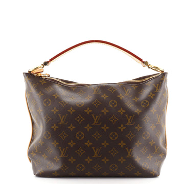 Louis Vuitton Sully Handbag Monogram Canvas PM