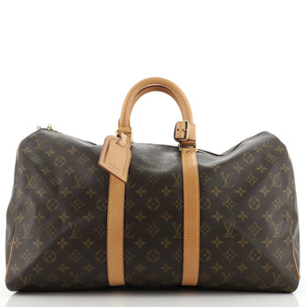Louis Vuitton Keepall Bag Monogram Canvas 45
