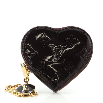 Louis Vuitton Heart Coin Purse Monogram Vernis