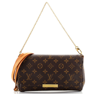 Louis Vuitton Favorite Handbag Monogram Canvas MM