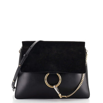 Chloe Faye Shoulder Bag Leather Medium