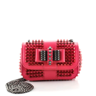 Christian Louboutin Sweet Charity Crossbody Bag Spiked Leather Baby