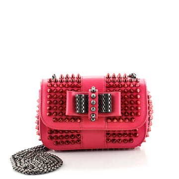 Christian Louboutin Sweet Charity Crossbody Bag Spiked Leather Baby