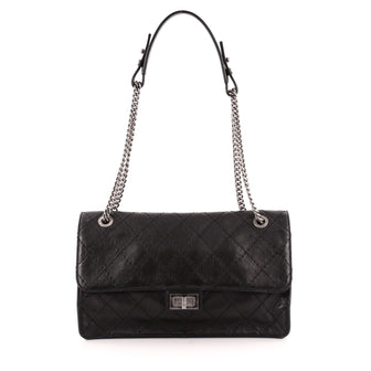 Chanel CC Crave Reissue Flap Bag Quilted Calfskin Jumbo