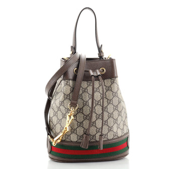 Gucci Ophidia Bucket Bag GG Coated Canvas Small