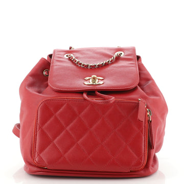 Chanel Business Affinity Backpack Caviar Small