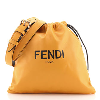 Fendi Pack Pouch Crossbody Bag Leather Small