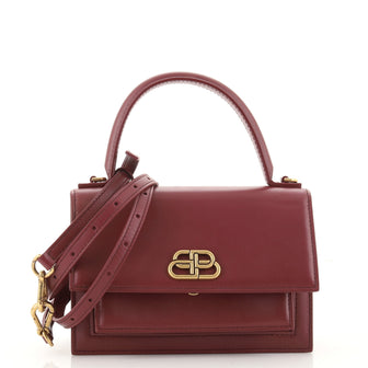 Balenciaga Sharp Top Handle Bag Leather XS