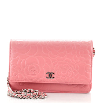 Chanel Wallet on Chain Camellia Lambskin