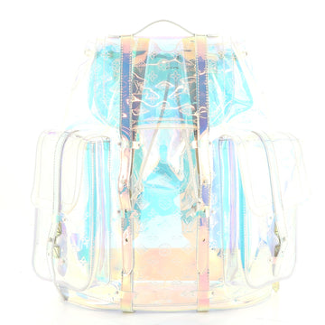 Louis Vuitton Christopher Backpack Limited Edition Monogram Prism PVC GM