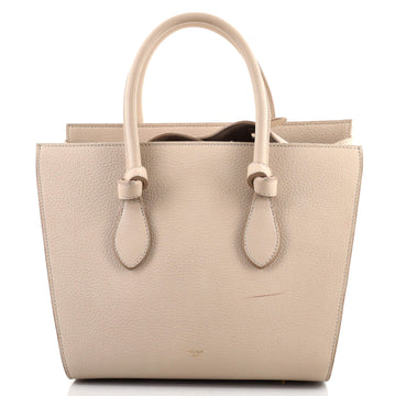 Celine Tie Knot Tote Grainy Leather Mini