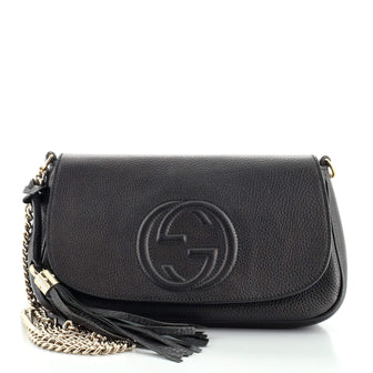 Gucci Soho Chain Crossbody Bag Leather Medium