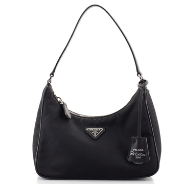 Prada Re-Edition 2005 Hobo Tessuto with Saffiano Leather Mini