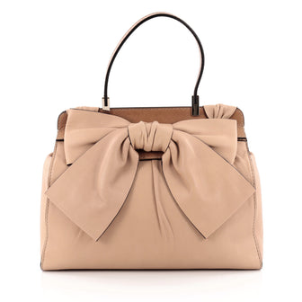 Valentino Aphrodite Bow Bag Leather Large