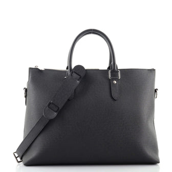 Louis Vuitton Anton Soft Briefcase Taiga Leather
