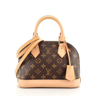 Louis Vuitton Alma Handbag Monogram Canvas BB