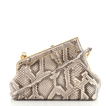 Fendi First Bag Python Small