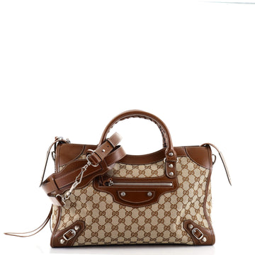 Gucci x Balenciaga The Hacker Project Neo Classic City Bag GG Canvas Medium