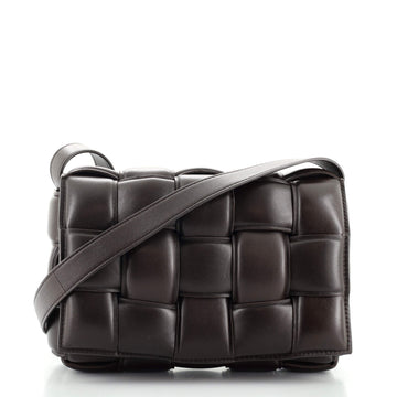 Bottega Veneta Cassette Crossbody Bag Padded Maxi Intrecciato Leather