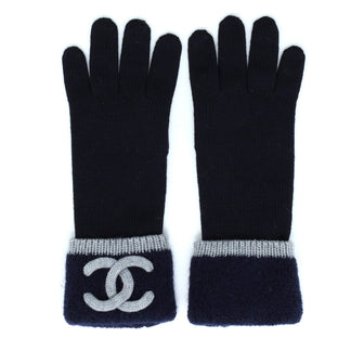 Chanel CC Gloves Cashmere and Wool