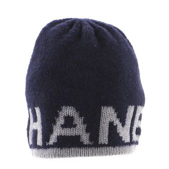 Chanel CC Beanie Wool and Cashmere
