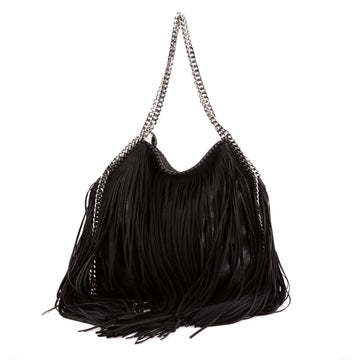 Stella McCartney Falabella Fringe Tote Shaggy Deer Small