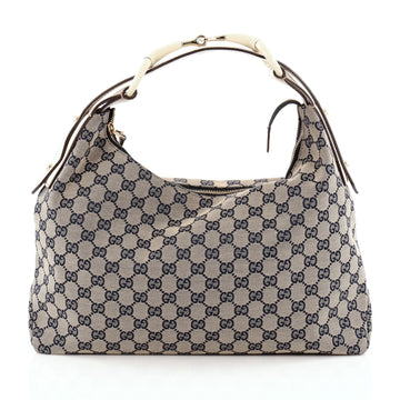 Gucci Horsebit Hobo GG Canvas Medium