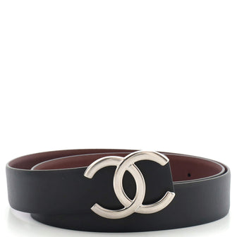 Chanel CC Reversible Belt Calfskin Medium