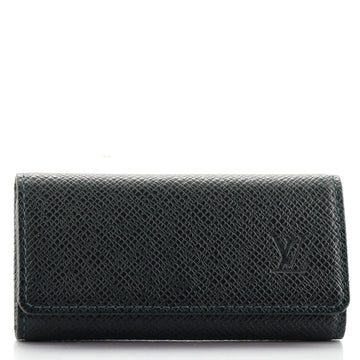Louis Vuitton 4 Key Holder Taiga Leather