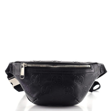 Gucci Belt Bag GG Embossed Perforated Leather Small