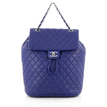 Chanel Urban Spirit Backpack Quilted Lambskin Large