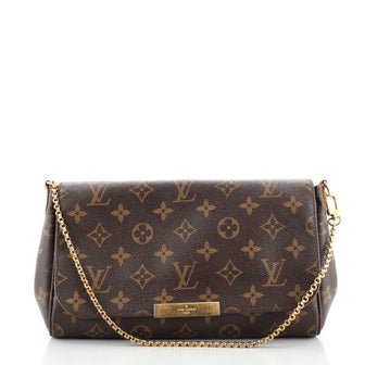 Louis Vuitton Favorite Handbag Monogram Canvas MM