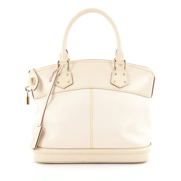 Louis Vuitton Suhali Lockit Handbag Leather PM