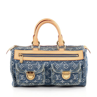 Louis Vuitton Neo Speedy Bag Denim