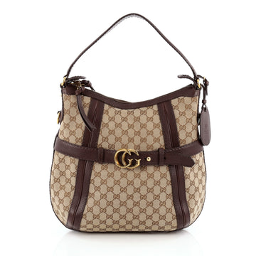 Gucci GG Running Hobo GG Canvas Medium