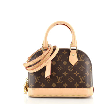 Louis Vuitton Alma Handbag Monogram Canvas BB