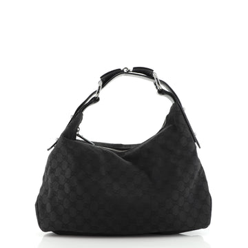 Gucci Horsebit Hobo GG Canvas Medium