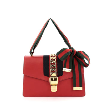 Gucci Sylvie Shoulder Bag Leather