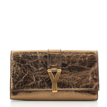 Saint Laurent Chyc Clutch Leather