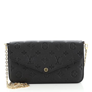 Louis Vuitton Felicie Pochette Monogram Empreinte Leather