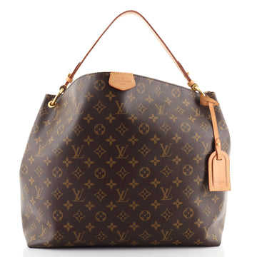 Louis Vuitton Graceful Handbag Monogram Canvas MM