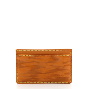 Louis Vuitton Porte Cartes Simple Card Holder Epi Leather
