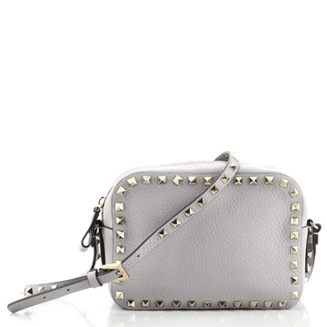 Valentino Rockstud Camera Crossbody Bag Leather
