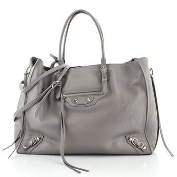 Balenciaga Papier B4 Zip Around Classic Studs Bag Leather