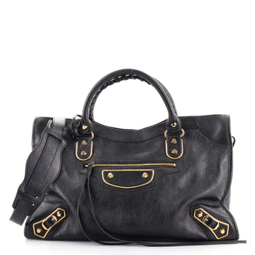 Balenciaga City Classic Metallic Edge Bag Leather Medium