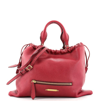Burberry Big Crush Tote Leather Large