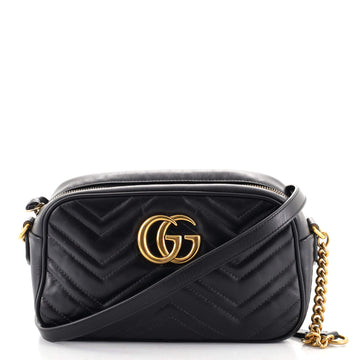 Gucci GG Marmont Shoulder Bag Matelasse Leather Small