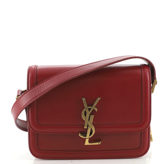 Saint Laurent Solferino Bag Leather Small