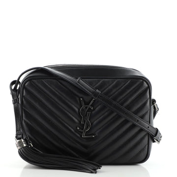 Saint Laurent Lou Camera Bag Matelasse Chevron Leather Small